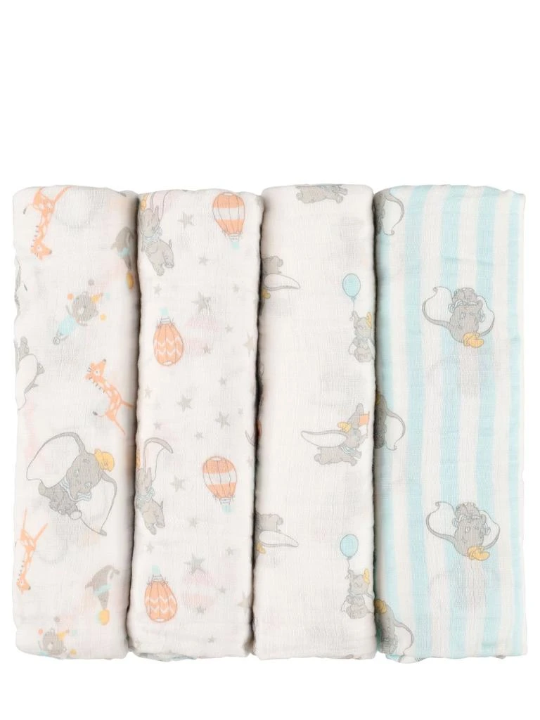 商品aden + anais|Set Of 4 Disney Cotton Muslin Swaddles,价格¥180,第1张图片