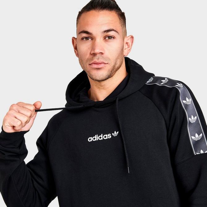 Men's adidas Originals Tape Fleece Hoodie商品第5张图片规格展示