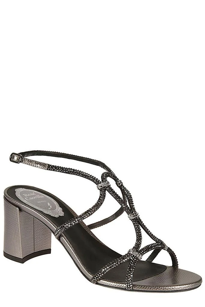 商品Rene Caovilla|René Caovilla Clippy Crystal Embellished Sandals,价格¥4023,第2张图片详细描述