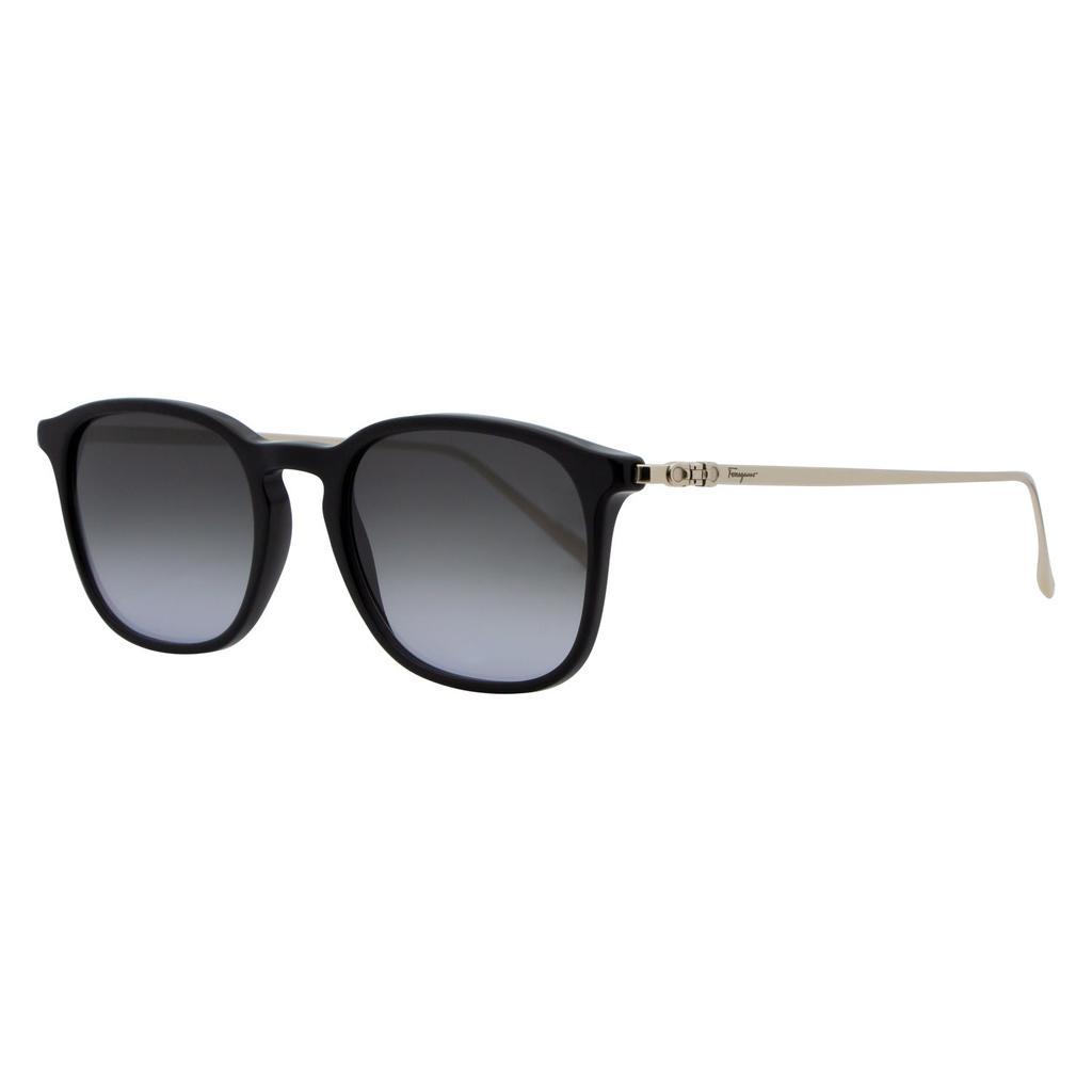 商品Salvatore Ferragamo|Salvatore Ferragamo Rectangular Sunglasses SF2846S 001 Black 53mm 2846,价格¥717,第1张图片