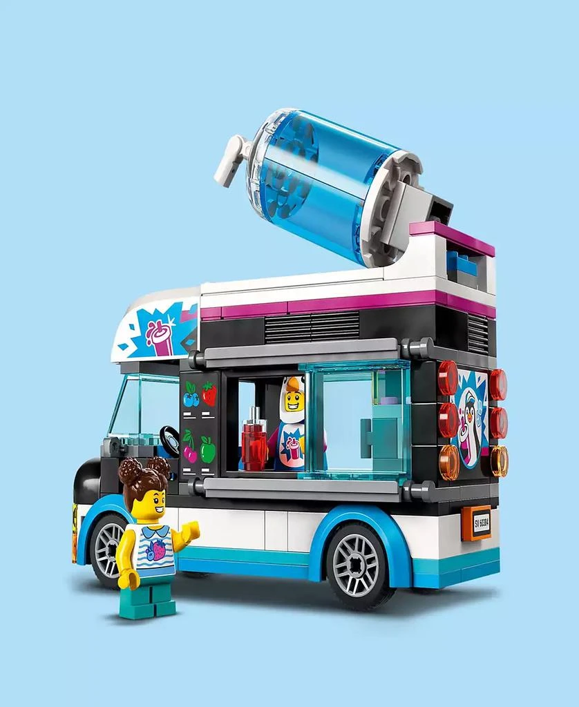 商品LEGO|City Great Vehicles Penguin Slushy Van with Minifigures 60384 Toy Building Set,价格¥149,第3张图片详细描述
