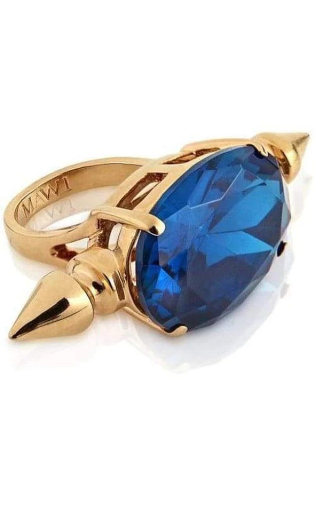 商品Mawi|Oval Crystal Spike Ring,价格¥1567,第2张图片详细描述