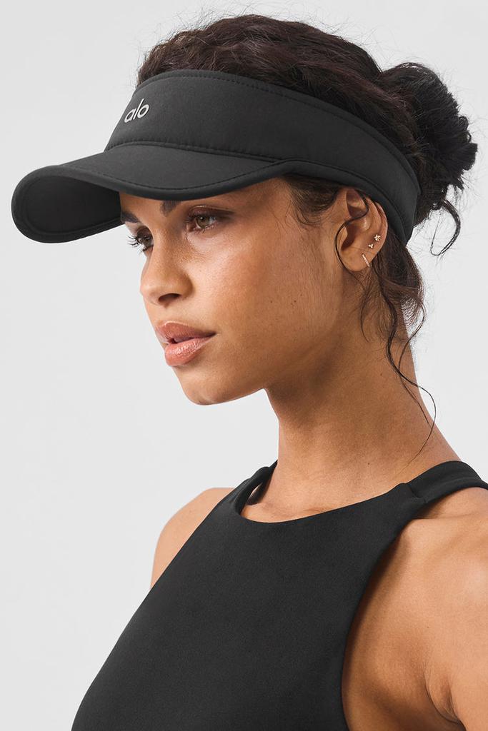 Alo Performance Eclipse Visor - Black/Black - Hats - Free  display picture 1