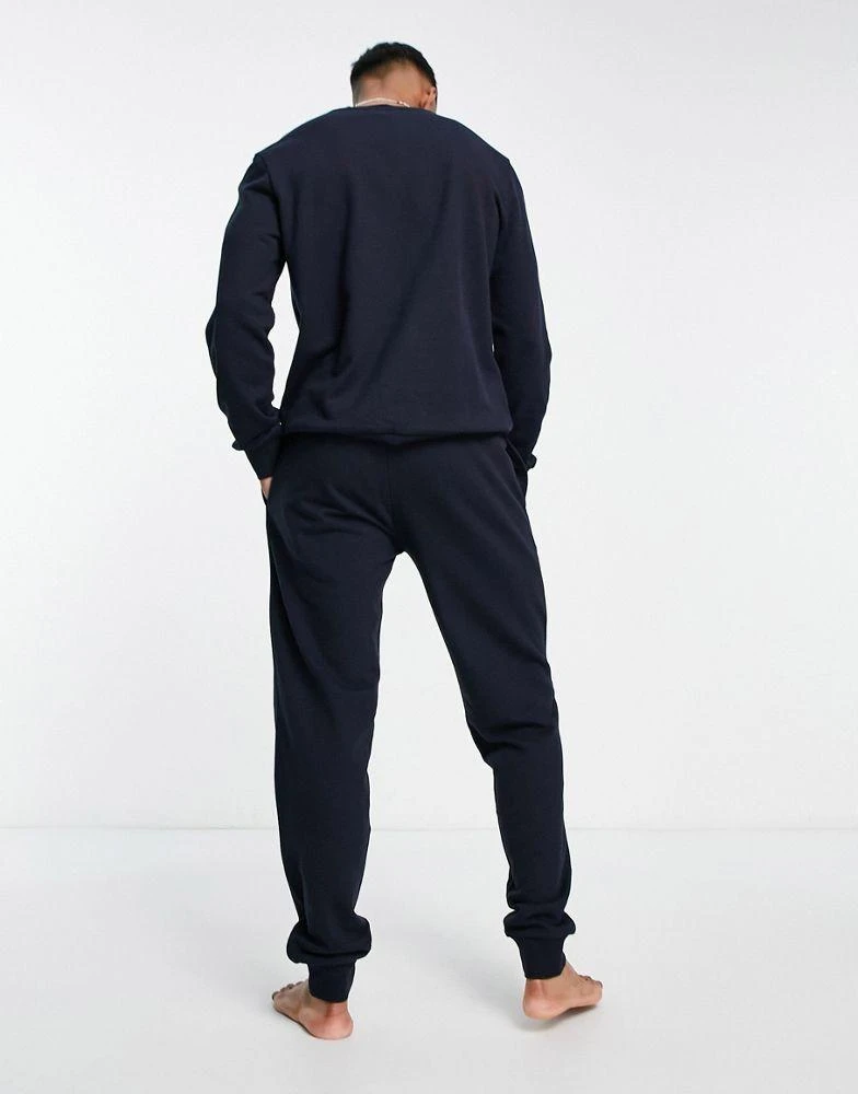 商品Tommy Hilfiger|Tommy Hilfiger co-ord lounge joggers in navy,价格¥680,第2张图片详细描述