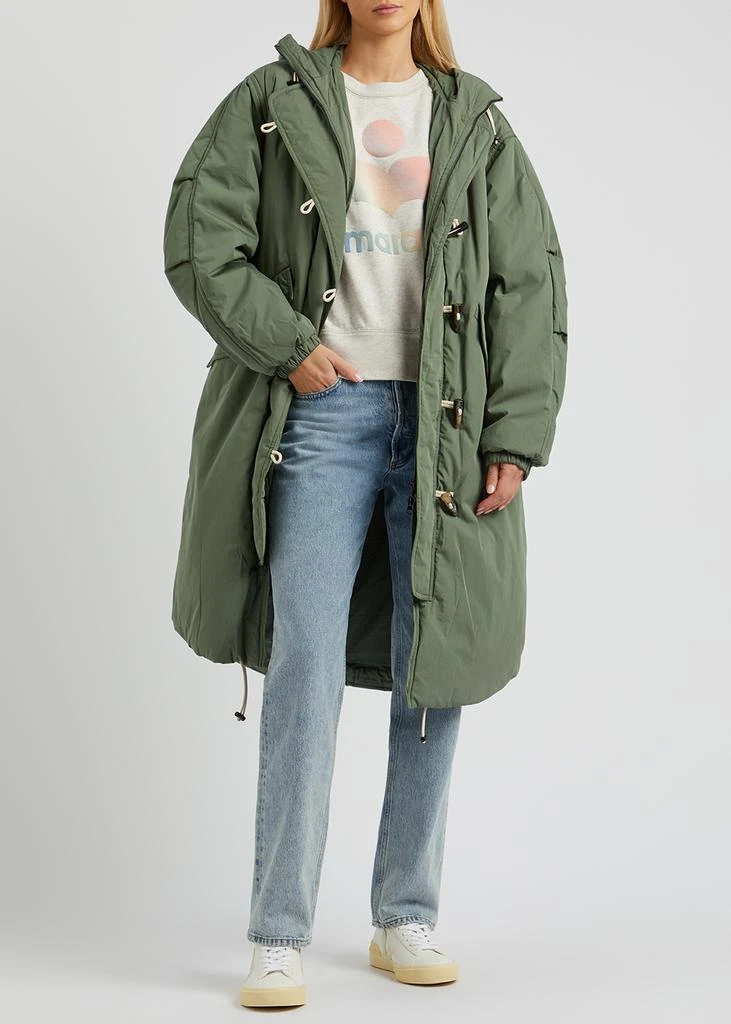 商品Isabel Marant Étoile|Dacayo hooded cotton-blend coat,价格¥2522,第4张图片详细描述