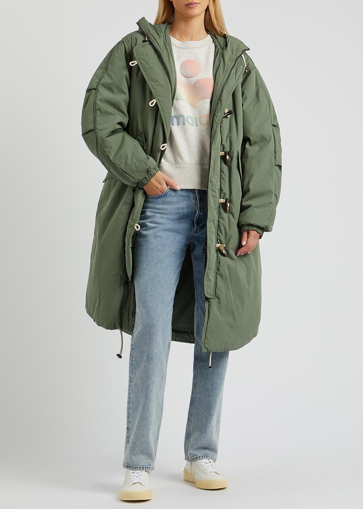 商品Isabel Marant Étoile|Dacayo hooded cotton-blend coat,价格¥5635,第6张图片详细描述