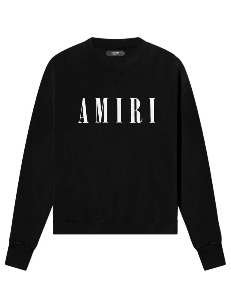 商品AMIRI|Core Logo Cotton Crewneck Sweatshirt,价格¥4868,第1张图片