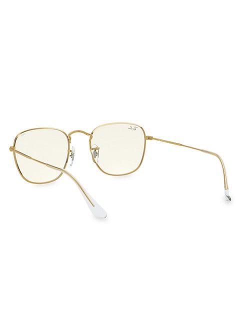 商品Ray-Ban|RB385751 52MM Square Blue Light/Photochromic Sunglasses,价格¥445,第6张图片详细描述
