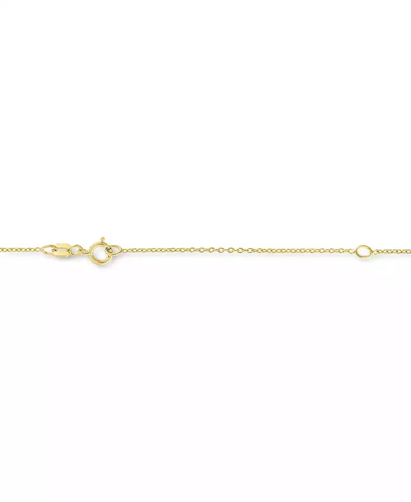 Diamond Accent Star Pendant Necklace in 14k Gold-Plated Sterling Silver, 16" + 2" extender 商品