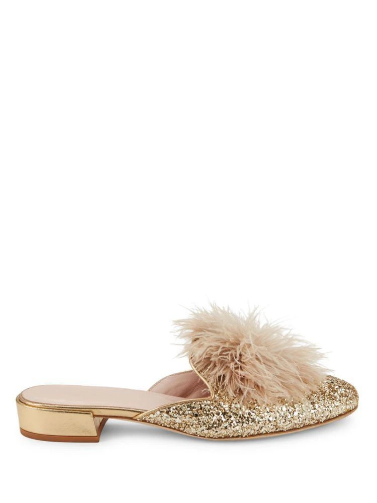 商品Kate Spade|Gala Glitter Mules,价格¥1476,第5张图片详细描述