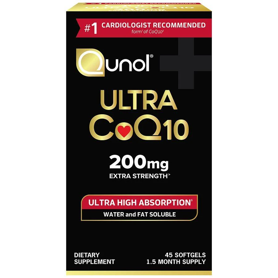 商品Qunol|Ultra CoQ10 200 mg Softgels,价格¥334,第1张图片