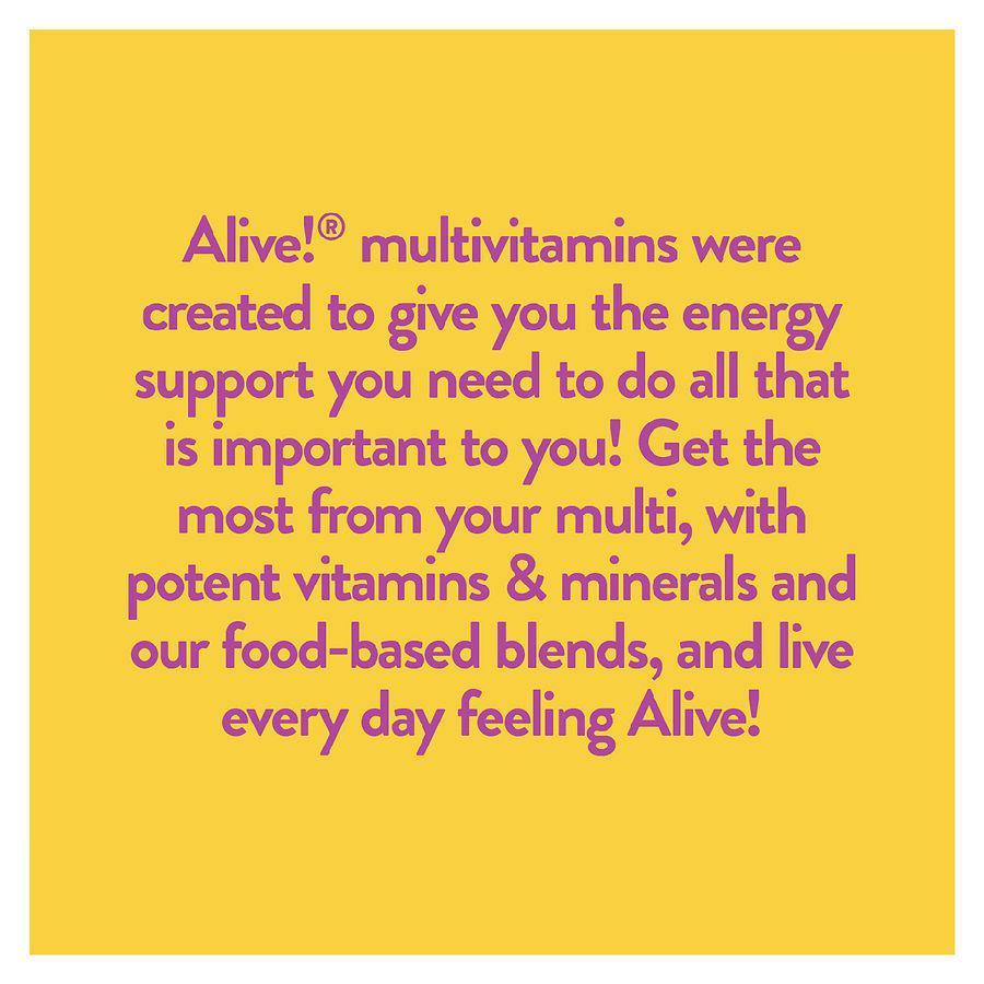 商品Alive!|Women's 50+ Complete Multi-Vitamin Tablets,价格¥90,第5张图片详细描述