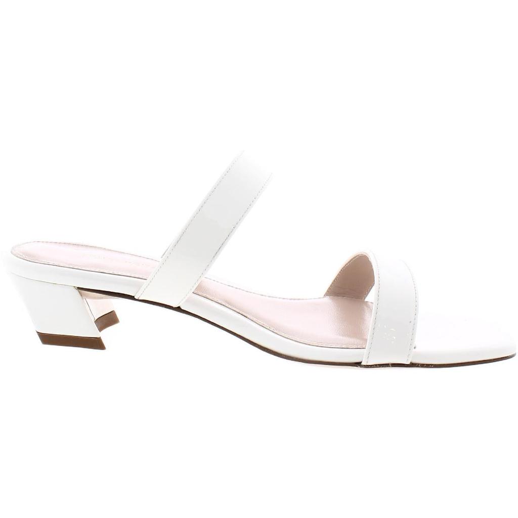 Stuart Weitzman Womens Ava Patent Leather Slip On Slide Sandals商品第7张图片规格展示