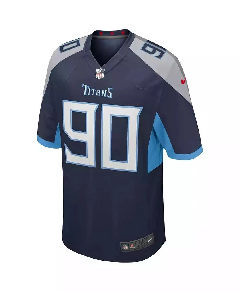 商品NIKE|Men's Jevon Kearse Navy Tennessee Titans Game Retired Player Jersey,价格¥719,第2张图片详细描述