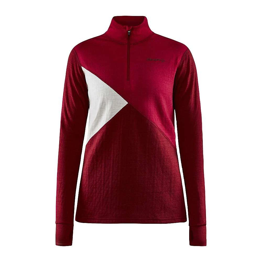 商品Craft Sportswear|Craft Sportswear Women's Adv Nordic Wool Half Zip Top,价格¥598,第5张图片详细描述