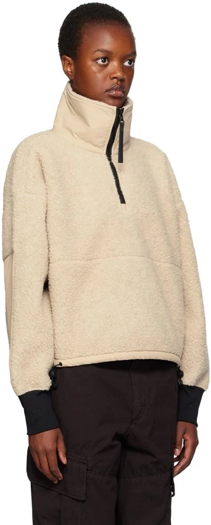 商品Canada Goose|Beige Half-Zip Sweatshirt,价格¥3941,第2张图片详细描述