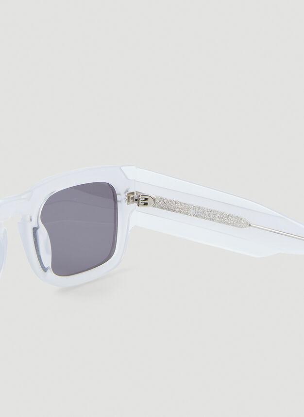 Striae Sunglasses in White商品第5张图片规格展示