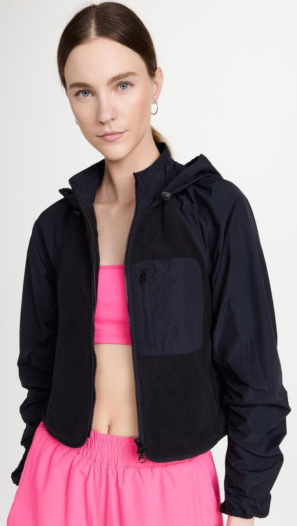 商品SWEATY BETTY|Sweaty Betty Venture Fleece Zip Through Jacket,价格¥576,第4张图片详细描述