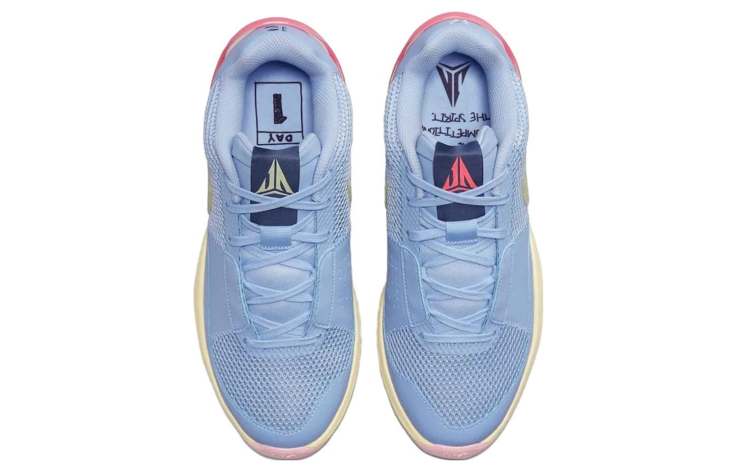 商品[国内直发] NIKE|Ja 1 莫兰特1代 \"Day One\" 时尚百搭 低帮 篮球鞋 男款 蓝黄,价格¥2039,第5张图片详细描述