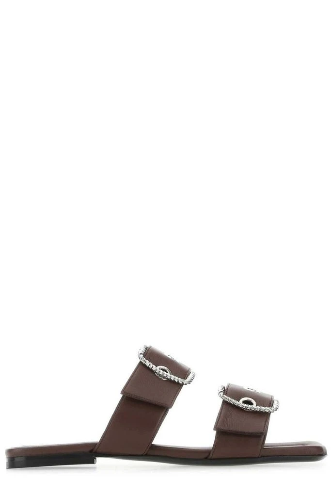 商品by FAR|By Far Saba Double-Buckle Flat Sandals,价格¥1360,第1张图片