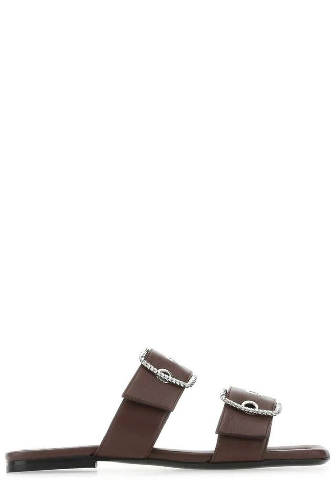 商品by FAR|By Far Saba Double-Buckle Flat Sandals,价格¥1385,第1张图片