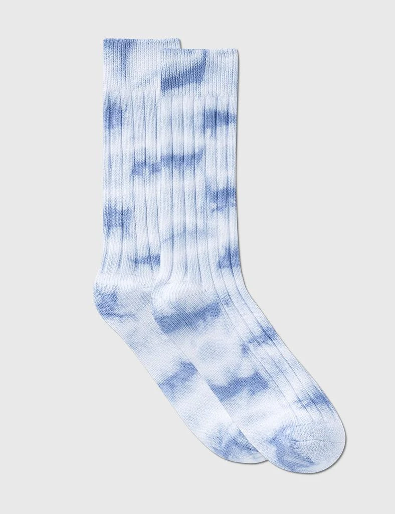 商品STUSSY|Dyed Ribbed Crew Socks,价格¥114,第2张图片详细描述