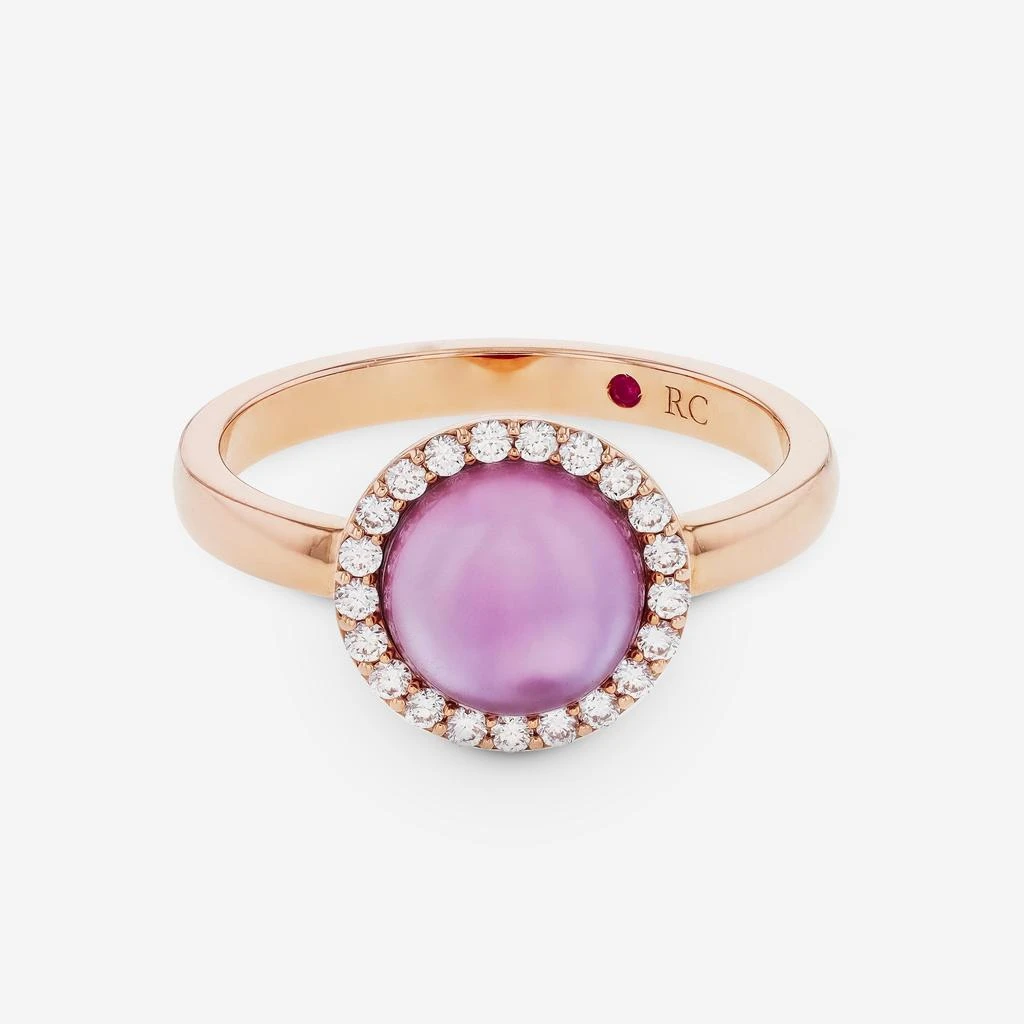 商品Roberto Coin|Roberto Coin 18K Rose Gold, 2.00ct. tw. Amethyst and Diamond Halo Ring sz 6.5 8882636AX65XA,价格¥9180,第3张图片详细描述