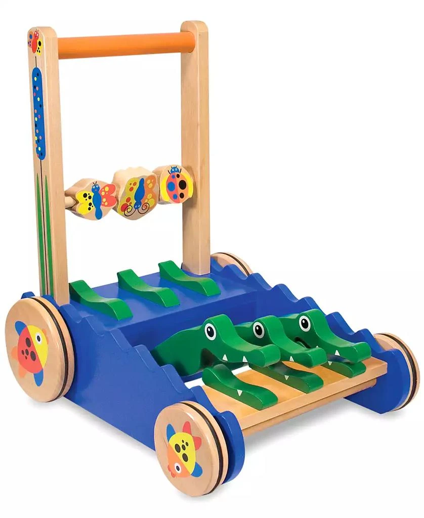 商品Melissa & Doug|小鳄鱼学步玩具推车,价格¥609,第1张图片