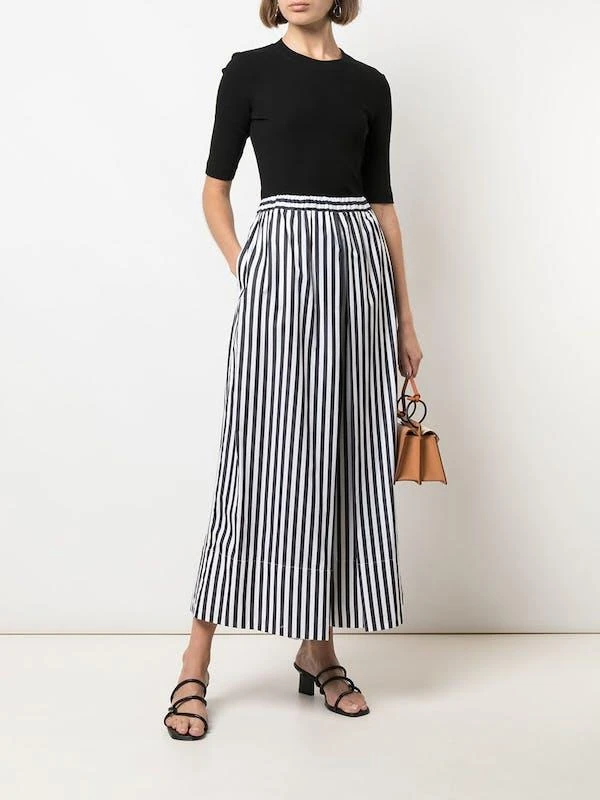 商品ROSETTA GETTY|Cropped Sleeve Tee,价格¥2444,第1张图片