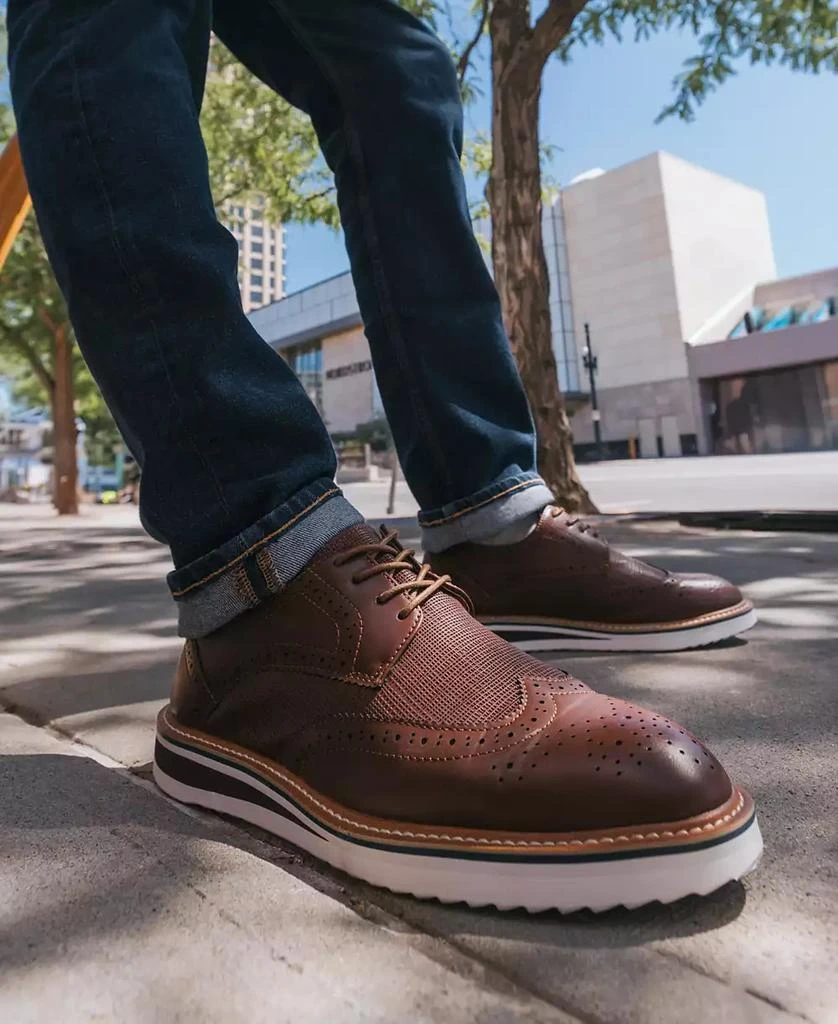 Men's Warrick Wingtip Derby Shoes 商品