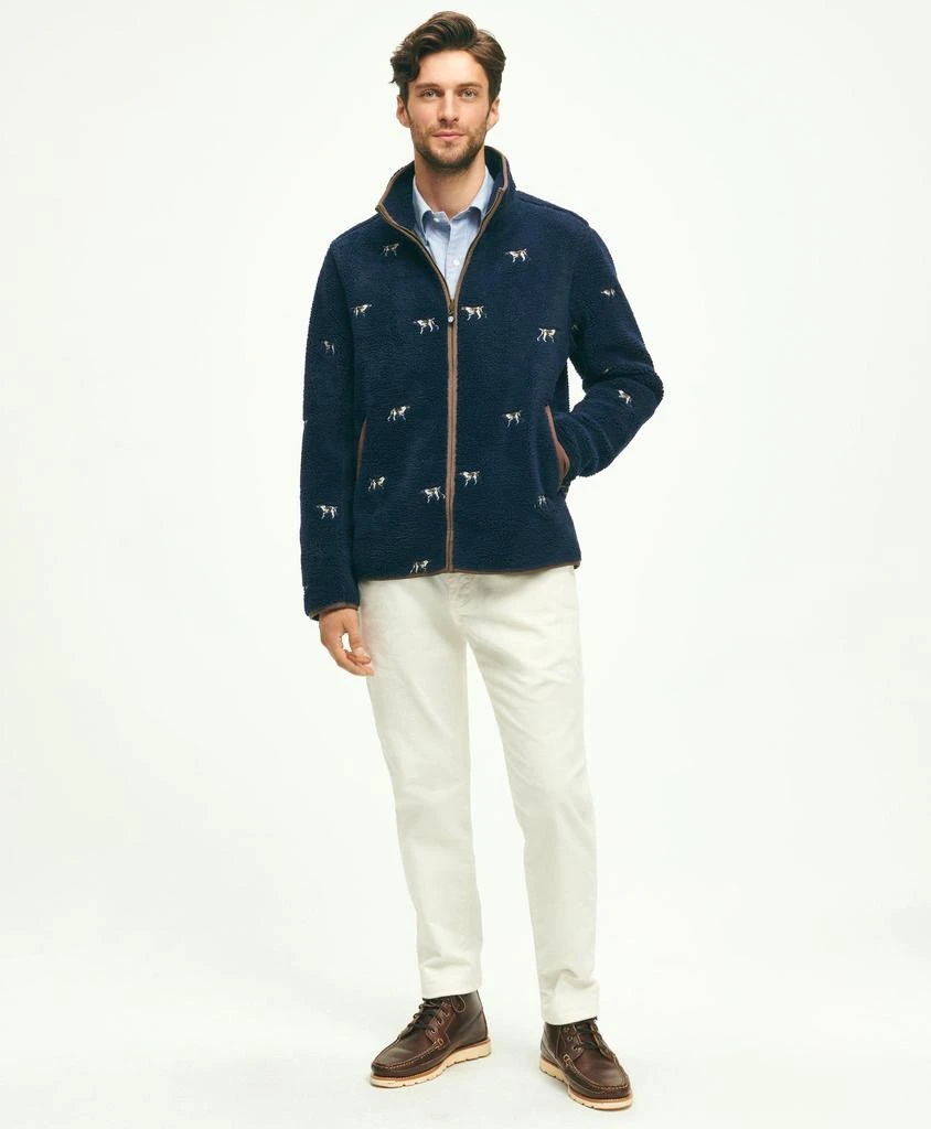 商品Brooks Brothers|Teddy Fleece Jacket,价格¥835,第2张图片详细描述