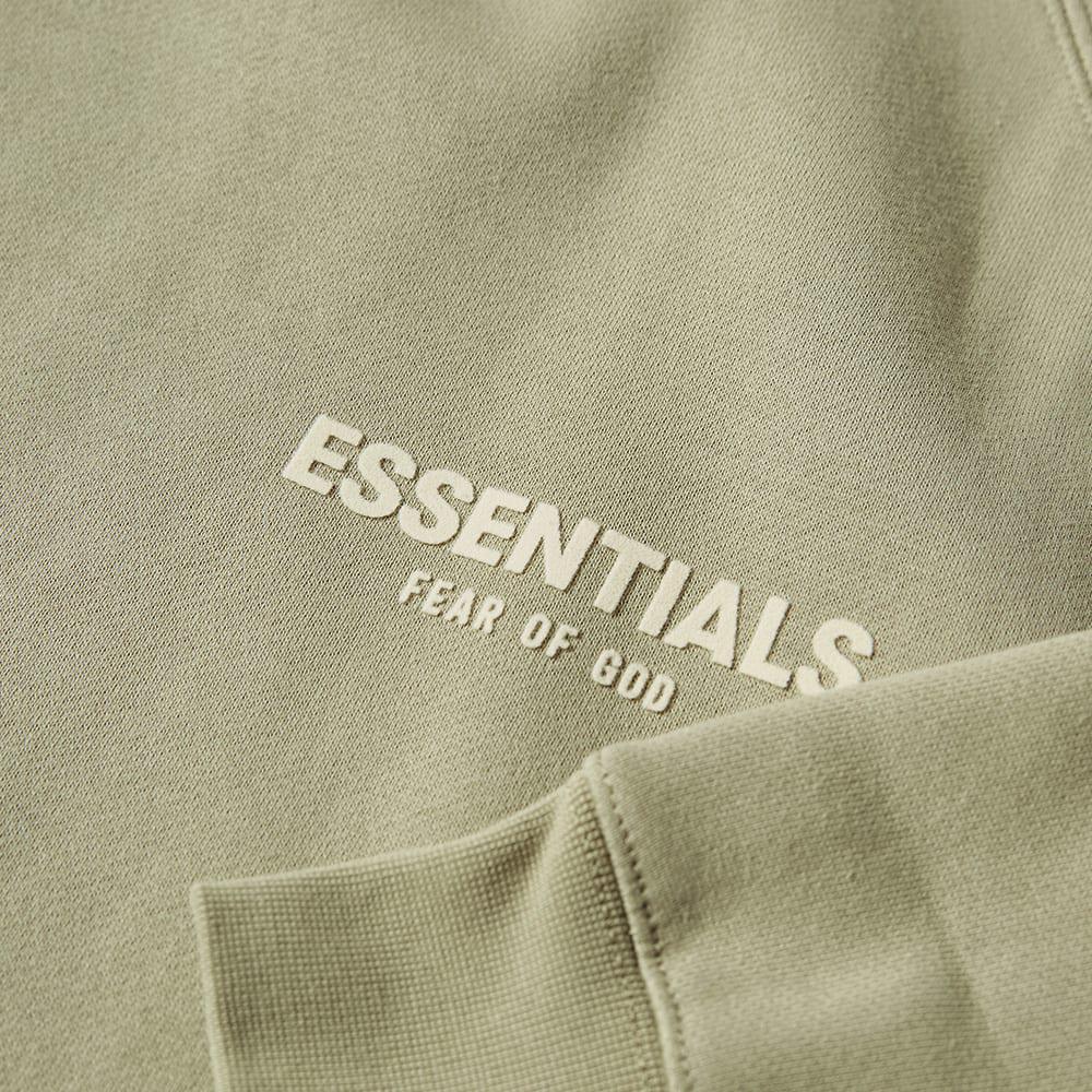 商品Essentials|Fear of God ESSENTIALS Logo Popover Hoody - Seafoam,价格¥940,第5张图片详细描述