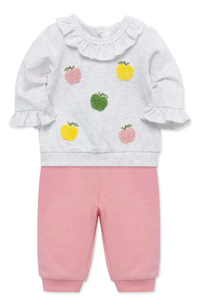 商品Little Me|Apples Active Pullover & Joggers Set,价格¥61,第4张图片详细描述