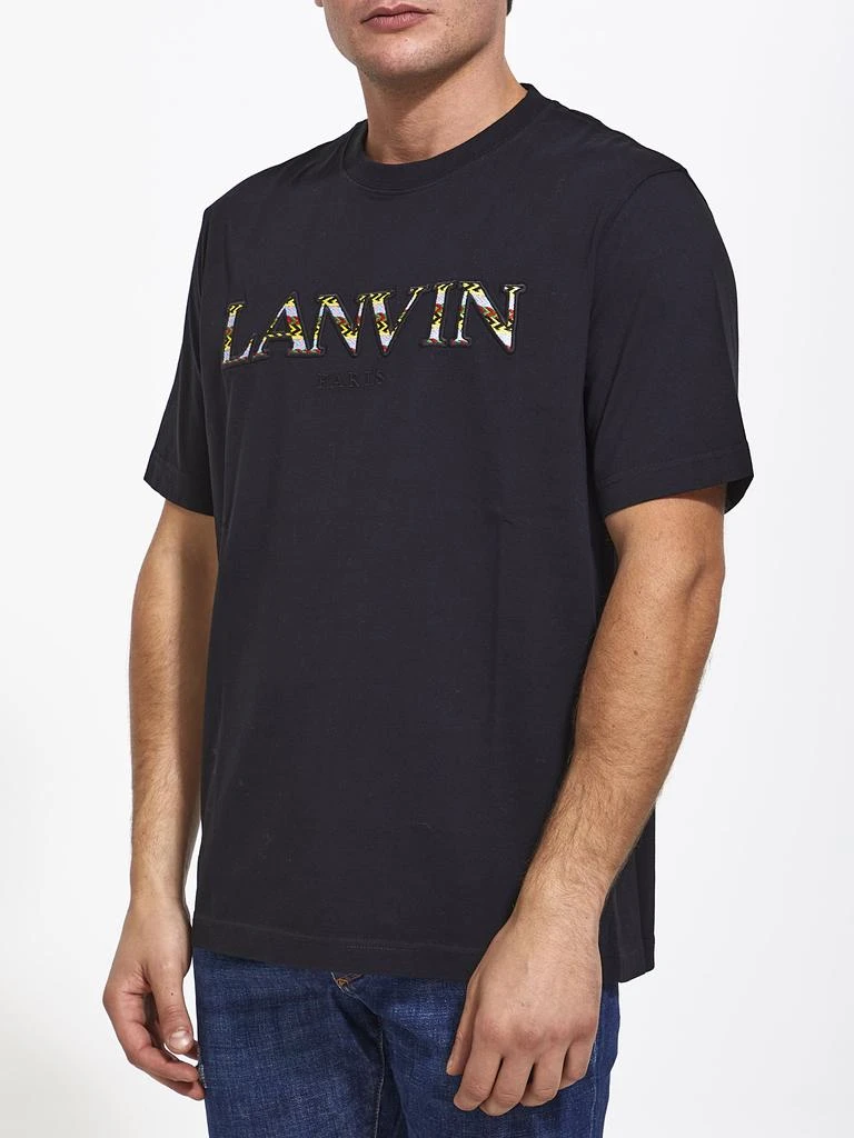 商品Lanvin|Curb black t-shirt,价格¥1931,第2张图片详细描述