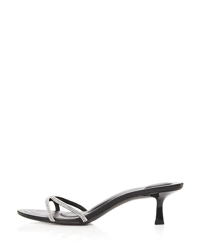 商品Alexander Wang|Women's Dahlia Crystal Slide Sandals,价格¥2627,第2张图片详细描述