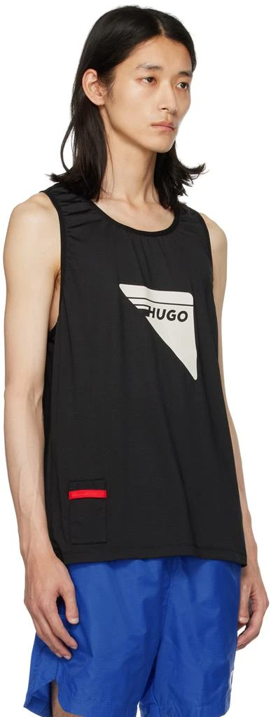 商品Hugo Boss|Black Reflective Tank Top,价格¥363,第2张图片详细描述