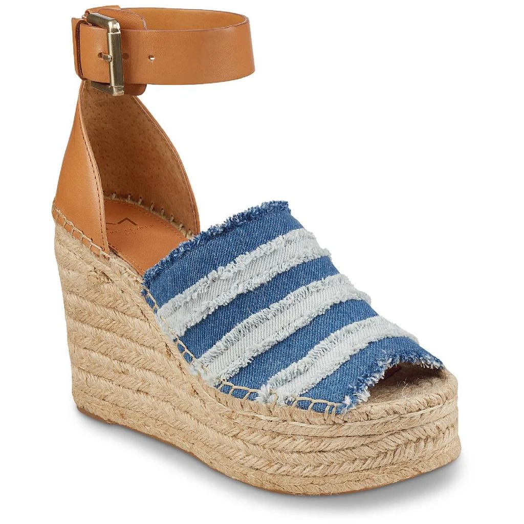 商品Marc Fisher|Marc Fisher LTD Womens Adria Open Toe Ankle Strap Wedges,价格¥269,第1张图片