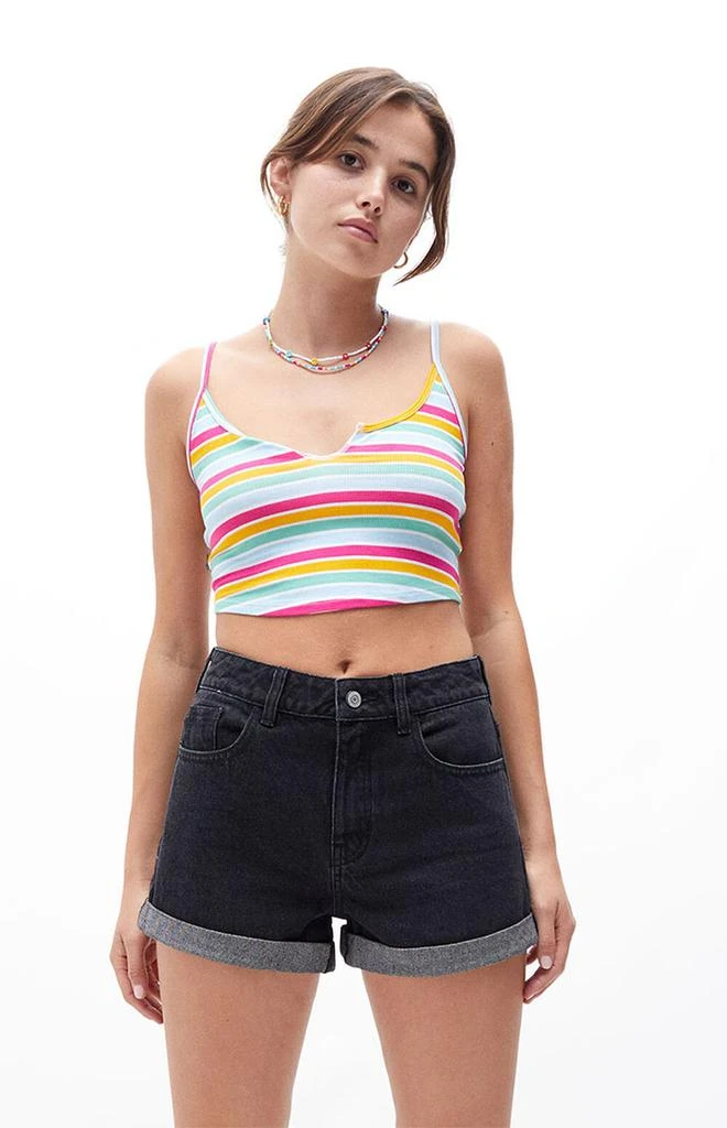 商品PacSun|Black Mom Shorts,价格¥181,第1张图片