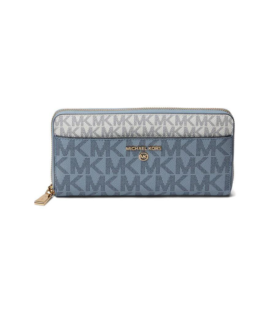 商品Michael Kors|Jet Set Charm Pocket Zip Around Continental,价格¥1431,第1张图片