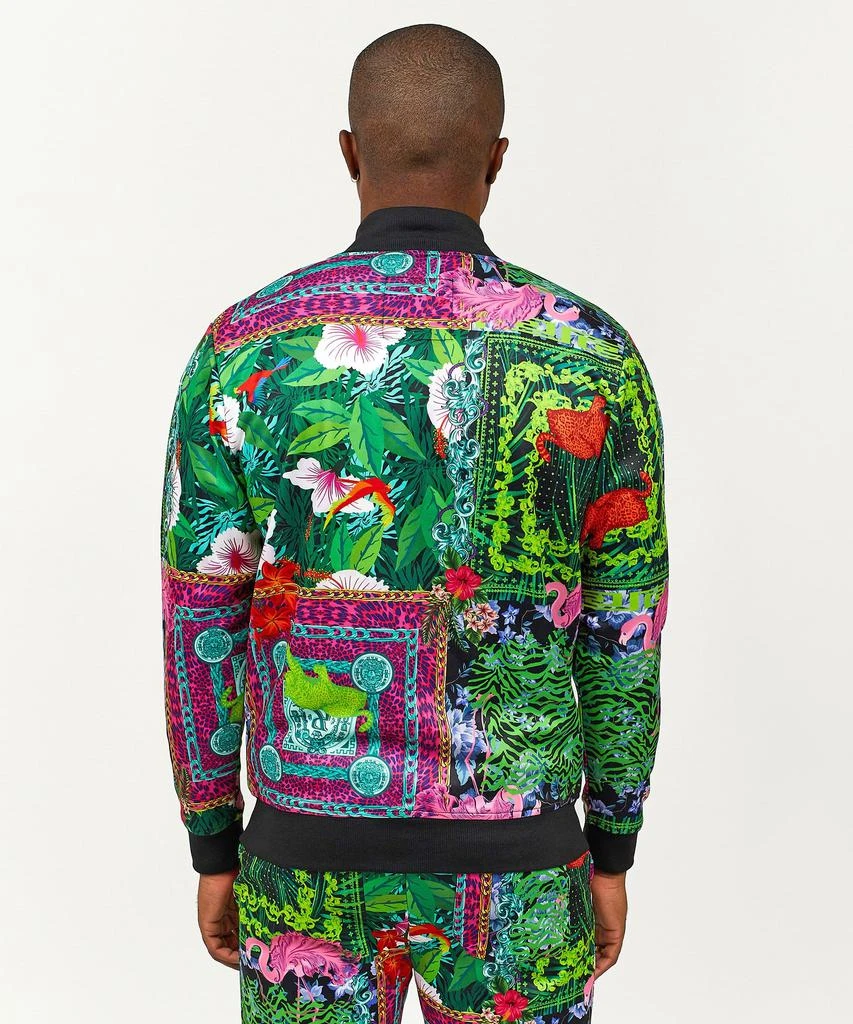 商品Reason Clothing|Botanics Allover Floral Print Track Jacket,价格¥38,第5张图片详细描述
