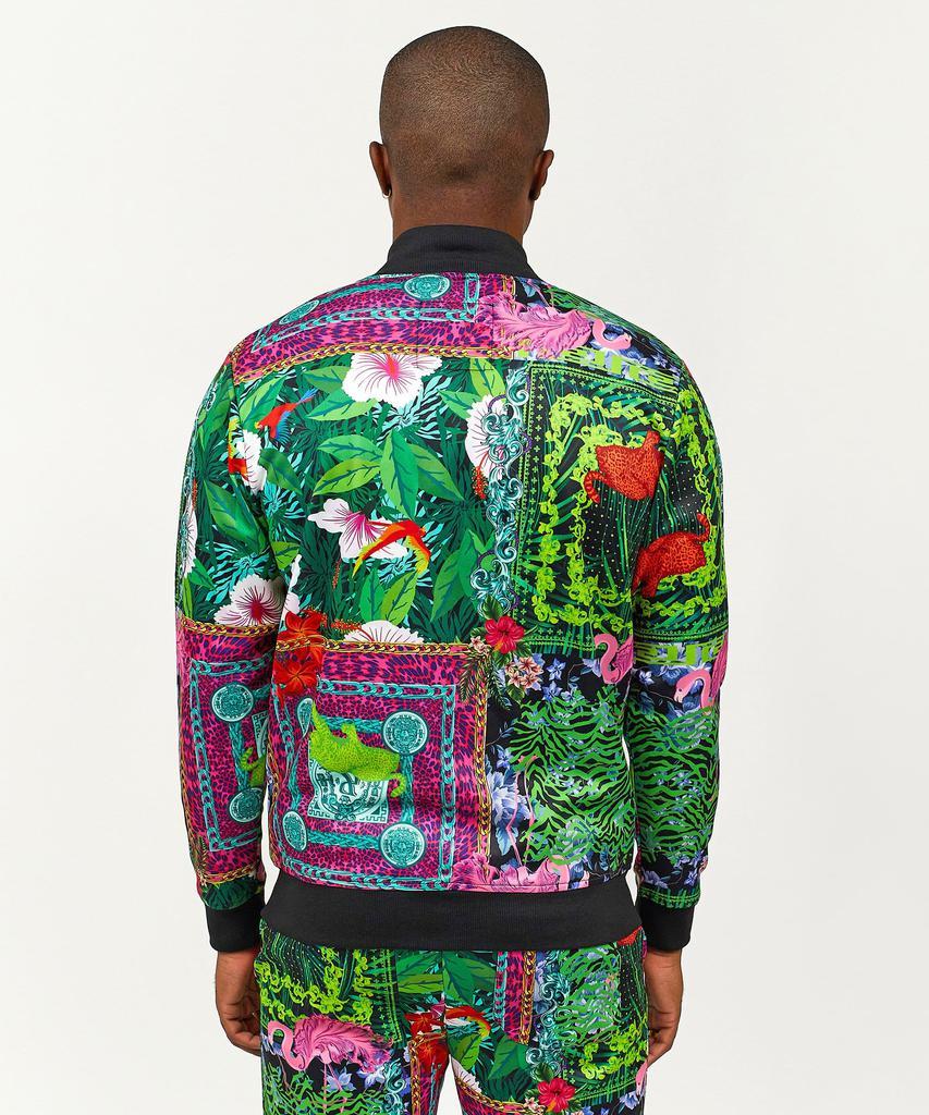 商品Reason Clothing|Botanics Allover Floral Print Track Jacket,价格¥111,第4张图片详细描述
