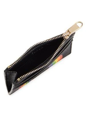 商品Furla|Rainbow Leather Card Holder,价格¥273,第3张图片详细描述