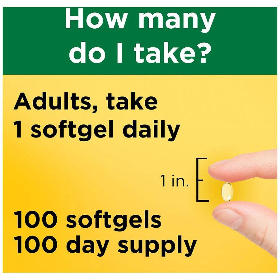 Vitamin D3 1000 IU (25 mcg) Softgels 商品
