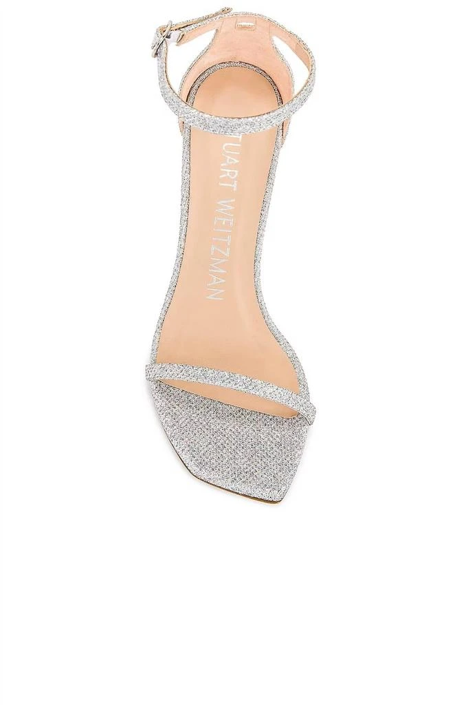 商品Stuart Weitzman|Nudistcurve 100 Sandal In Crystal,价格¥2042,第5张图片详细描述