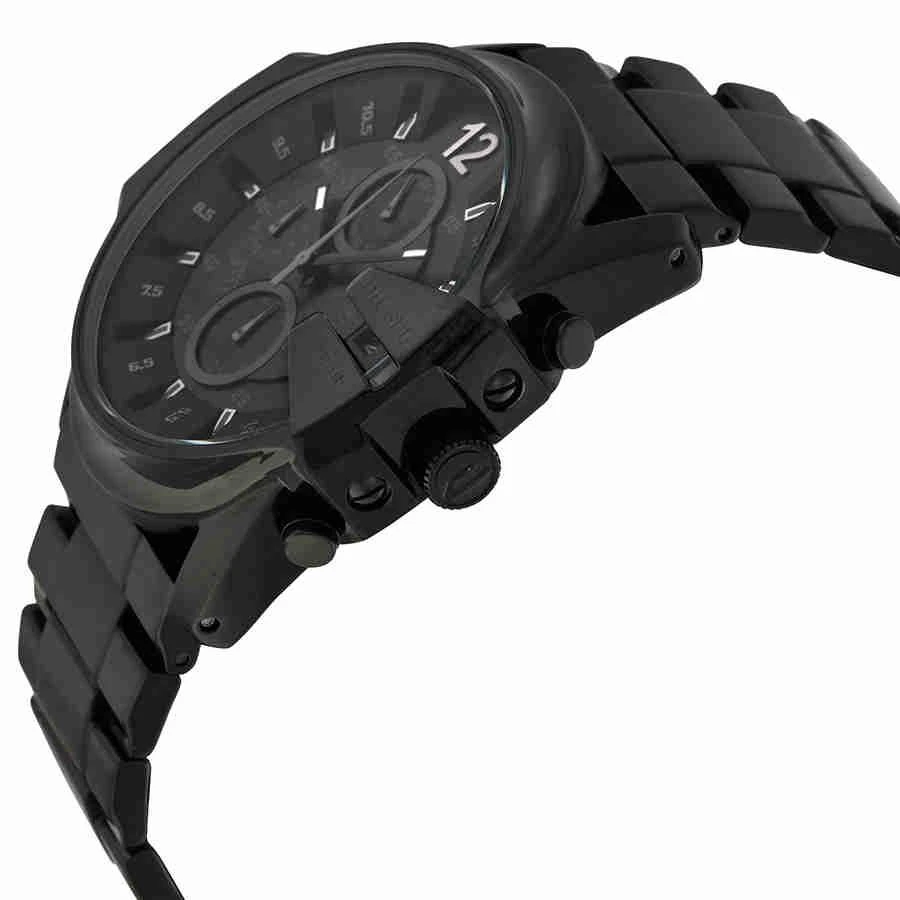 商品Diesel|Master Chief Black Dial Black Men's Watch DZ4180,价格¥1266,第2张图片详细描述