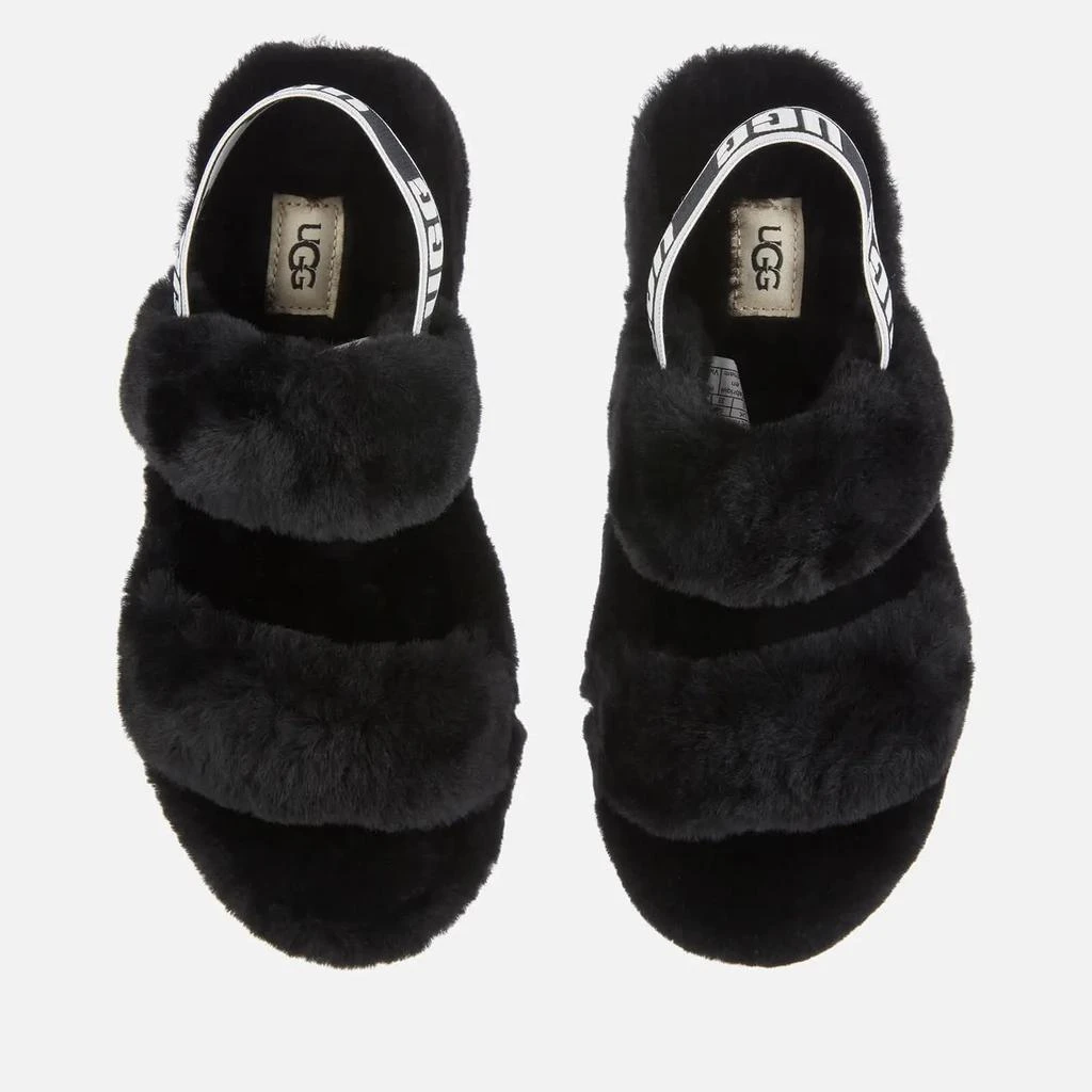 商品UGG|UGG Women's Oh Yeah Slippers - Black,价格¥423,第3张图片详细描述