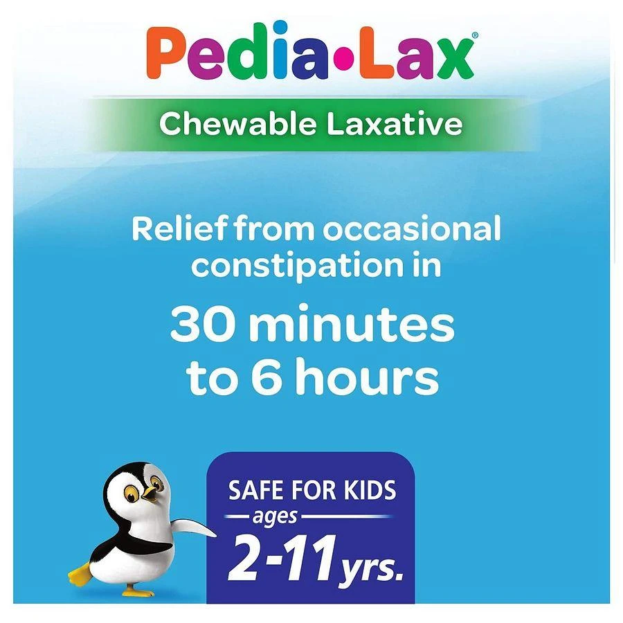商品Fleet Children's|Pedia-Lax Saline Laxative Chewable Tablets Watermelon,价格¥75,第5张图片详细描述