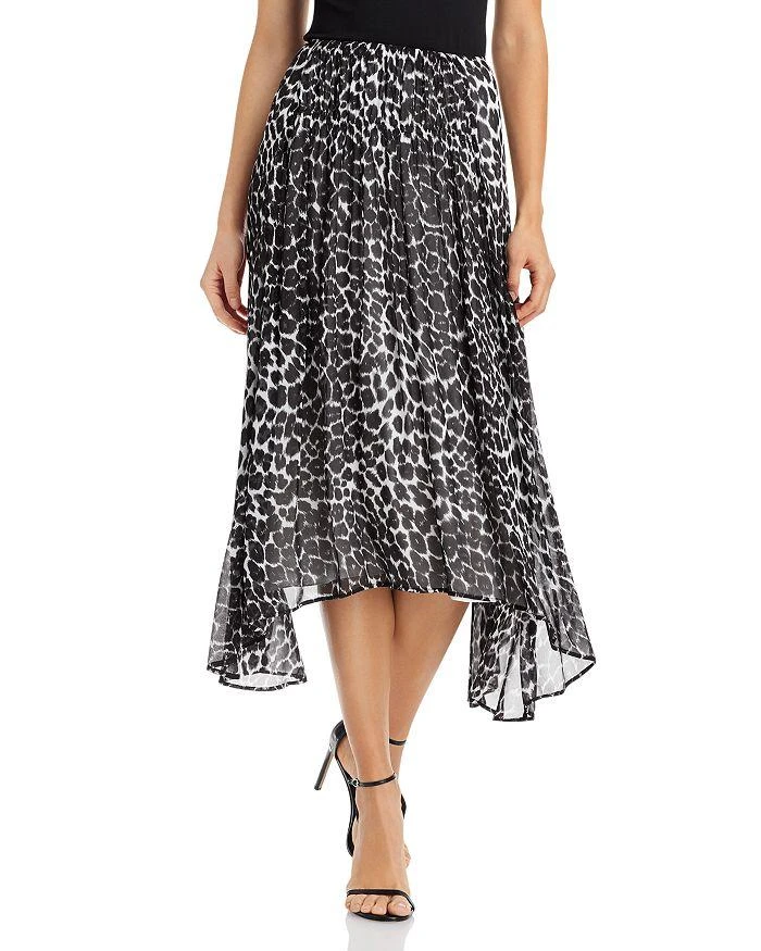 商品Hugo Boss|Vileora Leopard Print Midi Skirt,价格¥904,第1张图片