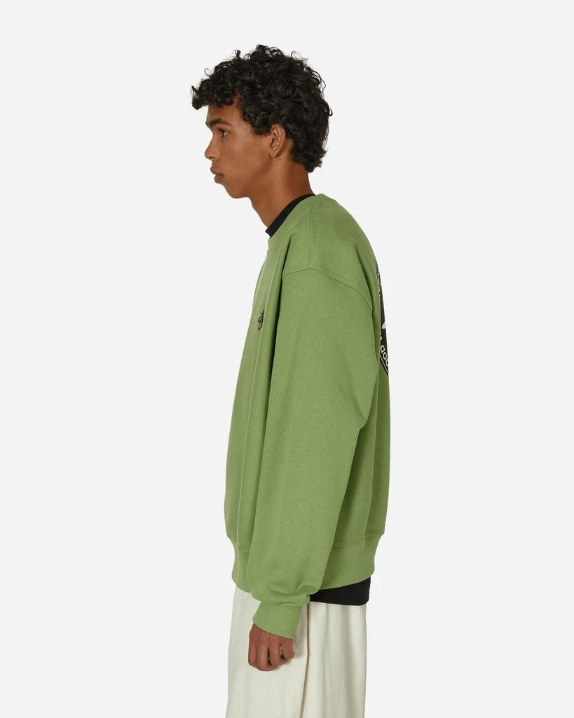 商品STUSSY|Classic Dot Crewneck Sweatshirts Moss,价格¥944,第2张图片详细描述