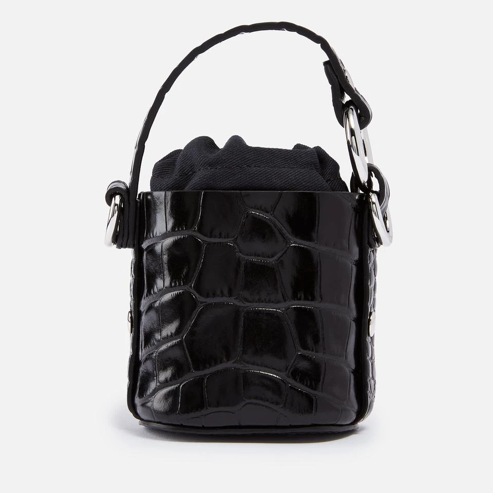 商品Vivienne Westwood|Vivienne Westwood Mini Daisy Croc-Effect Leather Bucket Bag,价格¥2814,第3张图片详细描述